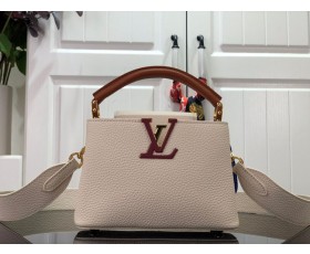 Louis Vuitto* M59253 taurillon capucines mini bag