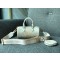 Louis Vuitto* M45708 Monogram empereinte papillon bb bag white