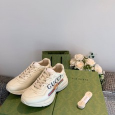 Gucc* 21K New Arrival Light tone Sneakers