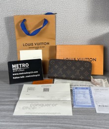 Louis Vuitto* m61298 모노그램 장지갑