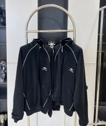 Balenciag* 22FW 자수 로고 자켓 + 바지 세트 - V공장