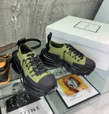 Wooyoungm* Double lace sneakers - 그린(품절)