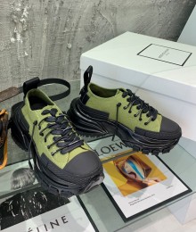 Wooyoungm* Double lace sneakers - 그린